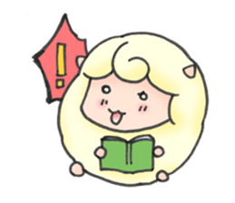 Hitsuji Library 2 sticker #4624854