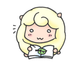 Hitsuji Library 2 sticker #4624858