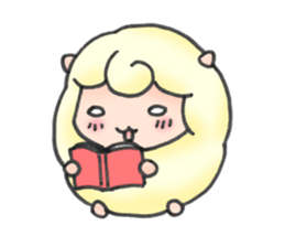 Hitsuji Library 2 sticker #4624863