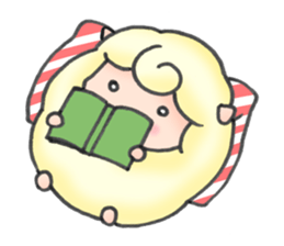 Hitsuji Library 2 sticker #4624873