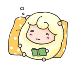 Hitsuji Library 2 sticker #4624880