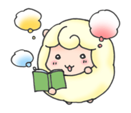 Hitsuji Library 2 sticker #4624881