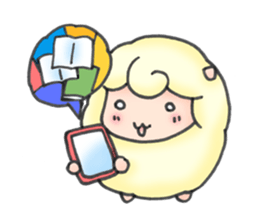 Hitsuji Library 2 sticker #4624887