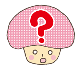 Kawaii mushroom2 sticker #4625048