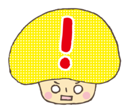 Kawaii mushroom2 sticker #4625049