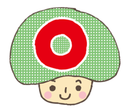 Kawaii mushroom2 sticker #4625050