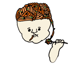 nagaki perm's sticker sticker #4625433