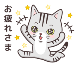 cute cat small snow(Frozen conversation) sticker #4625495