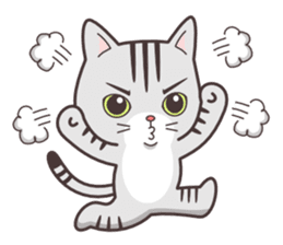 cute cat small snow(Frozen conversation) sticker #4625513