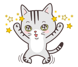 cute cat small snow(Frozen conversation) sticker #4625519