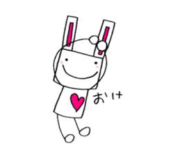 Rabito of the rabbit sticker #4625664