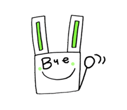 Rabito of the rabbit sticker #4625672