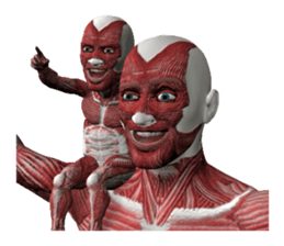 Real muscleman sticker #4625728