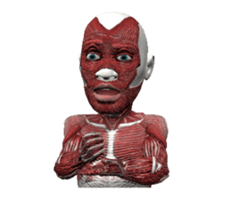 Real muscleman sticker #4625741