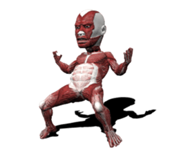 Real muscleman sticker #4625747