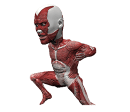 Real muscleman sticker #4625759