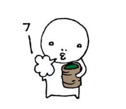 The person who got tired5 sticker #4625771