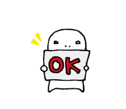 The person who got tired5 sticker #4625772