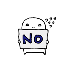 The person who got tired5 sticker #4625773