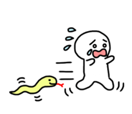 Mochizou and Ringo-Sensei sticker #4625872