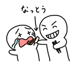 Mochizou and Ringo-Sensei sticker #4625873