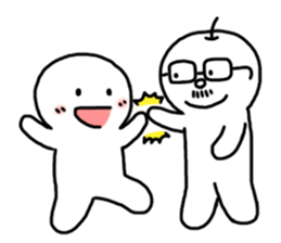 Mochizou and Ringo-Sensei sticker #4625874