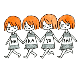 Keika's Girls sticker #4625918