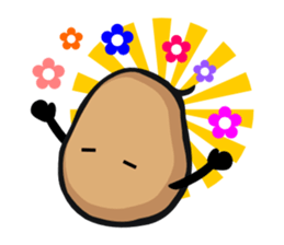 Idling Potato sticker #4625930
