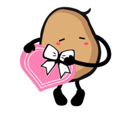 Idling Potato sticker #4625931