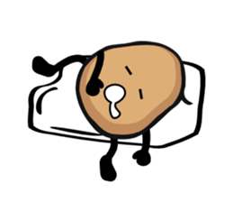 Idling Potato sticker #4625932