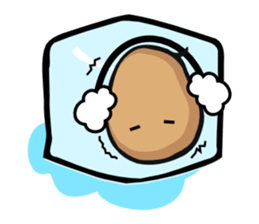 Idling Potato sticker #4625938