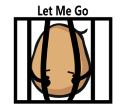 Idling Potato sticker #4625941