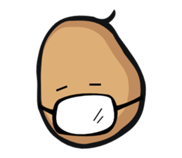 Idling Potato sticker #4625950