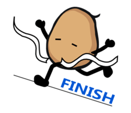 Idling Potato sticker #4625953