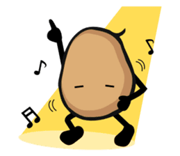 Idling Potato sticker #4625954