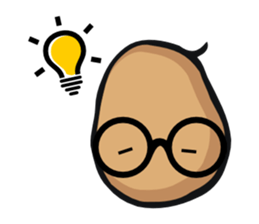 Idling Potato sticker #4625960