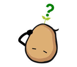 Idling Potato sticker #4625961