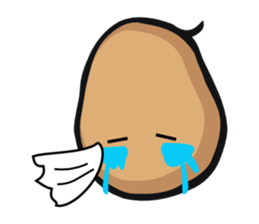 Idling Potato sticker #4625966