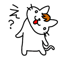 Ito Neko 2 Hanseinashi sticker #4627135