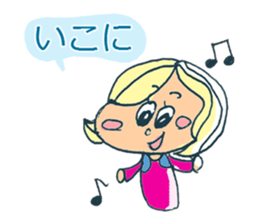 Mie Prefecture girls sticker #4627535