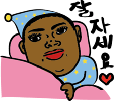 A teacher and students(Korean version) sticker #4627698