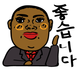 A teacher and students(Korean version) sticker #4627701