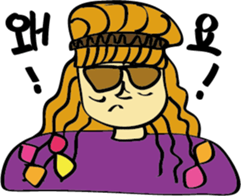 A teacher and students(Korean version) sticker #4627711