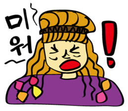 A teacher and students(Korean version) sticker #4627719