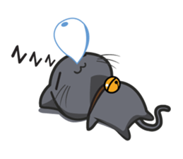 Kuma Korat cat sticker #4628057