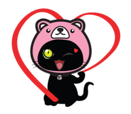 Kuma Korat cat sticker #4628069