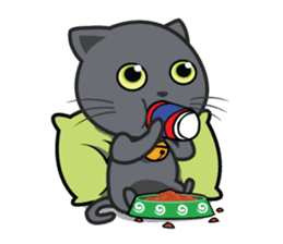 Kuma Korat cat sticker #4628074