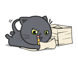 Kuma Korat cat sticker #4628077