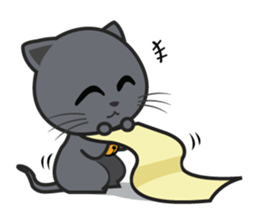 Kuma Korat cat sticker #4628078