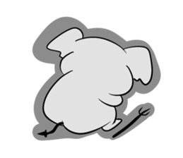 Fight of the devil boy sticker #4628533